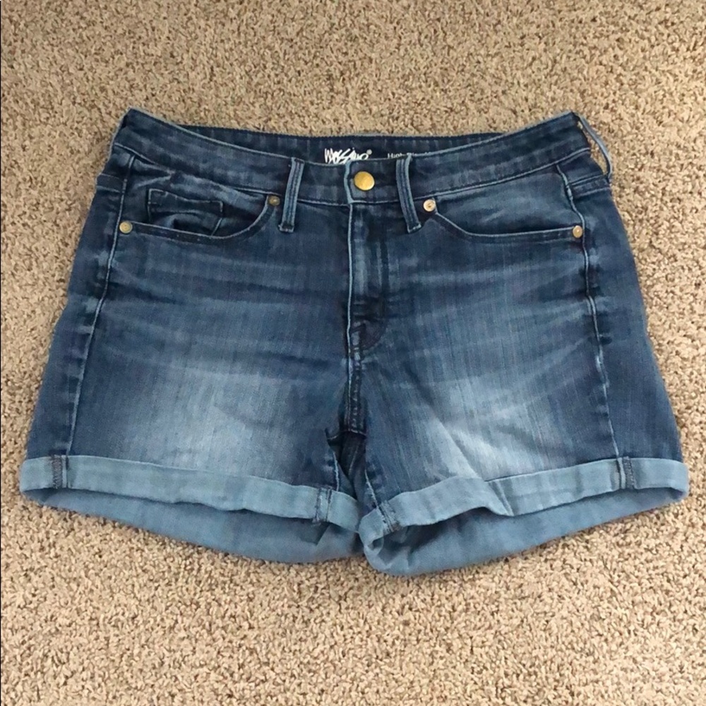 Stretchy Jean Shorts